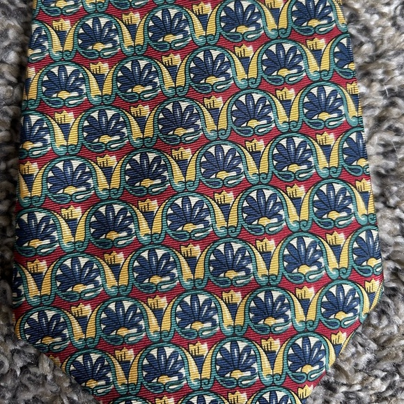 The Kensington Collection Lord & Taylor Vintage Silk Tie - Picture 2 of 3